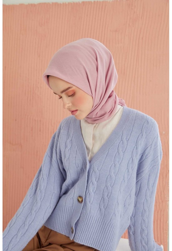 Gri Pamuklu Şal